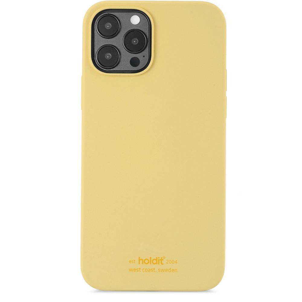 Silicone Case Apple iPhone 12 12 Pro Yellow