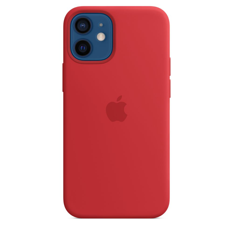 Apple iPhone 12 mini Silicone Case with MagSafe (Product) Red