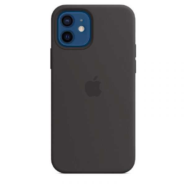 Apple iPhone 12 Pro Silicone Case with MagSafe Black