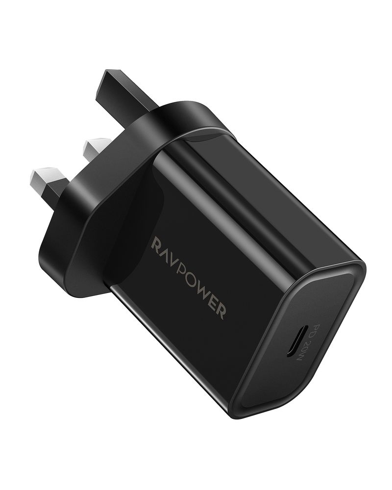 Ravpower Pd20W 1 Port Wall Charger Black
