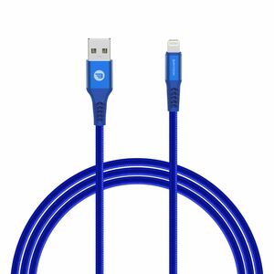 Baykron Cable USB to Lightning 1.2 M MFI Blue