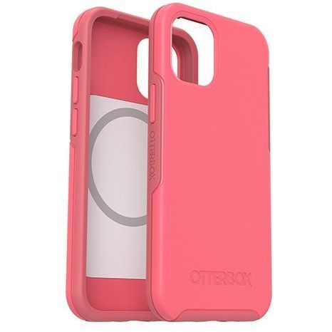 Otterbox Apple iPhone 12 6.1 Symmetry Series+Case with MagSafe Tea Petal Pink