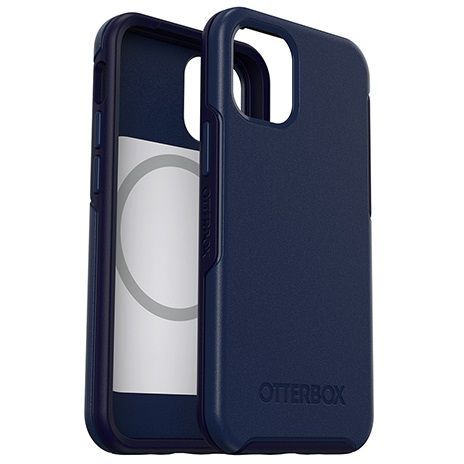Otterbox Apple iPhone 12 6.7 Symmetry Series+Case with MagSafe Navy Captain Blue
