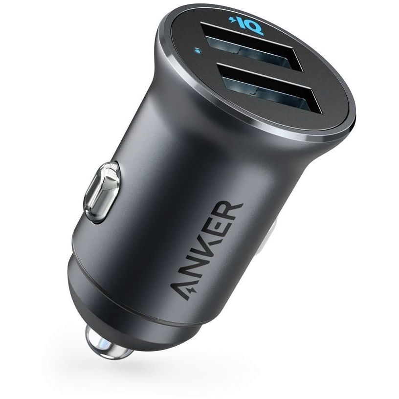 Anker Car Charger Powerdrive 2 Alloy Black