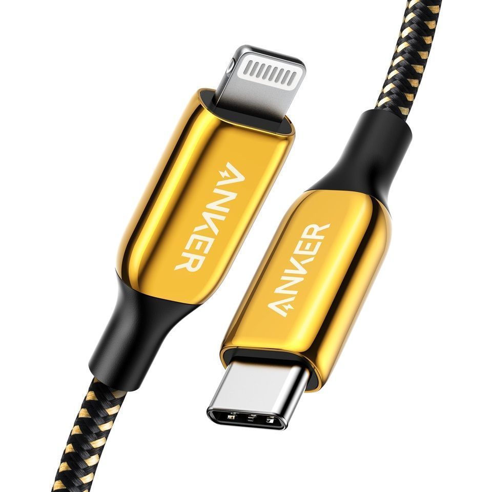 Anker Cable Powerline+ III USB C to Lightning 6FT.1.8M Golden