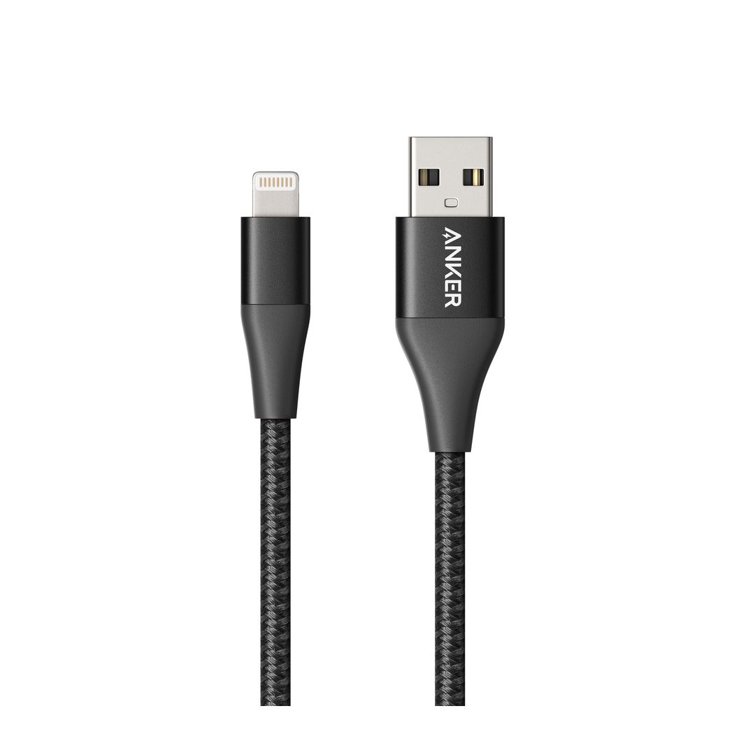 Anker Powerline and II with Lightning Connector 3FT . Black