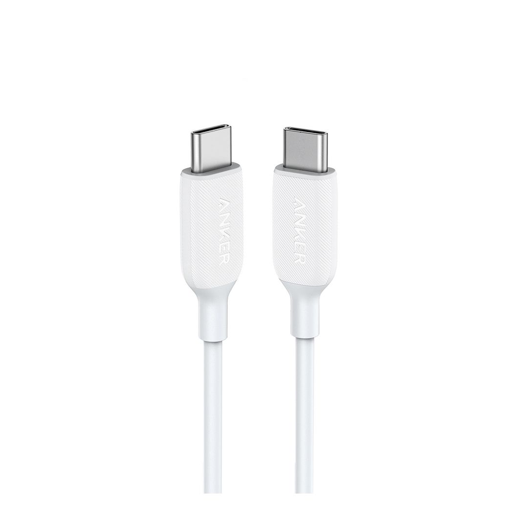 Anker Powerline III USB C to USB C 2.0 Cable 3FT White