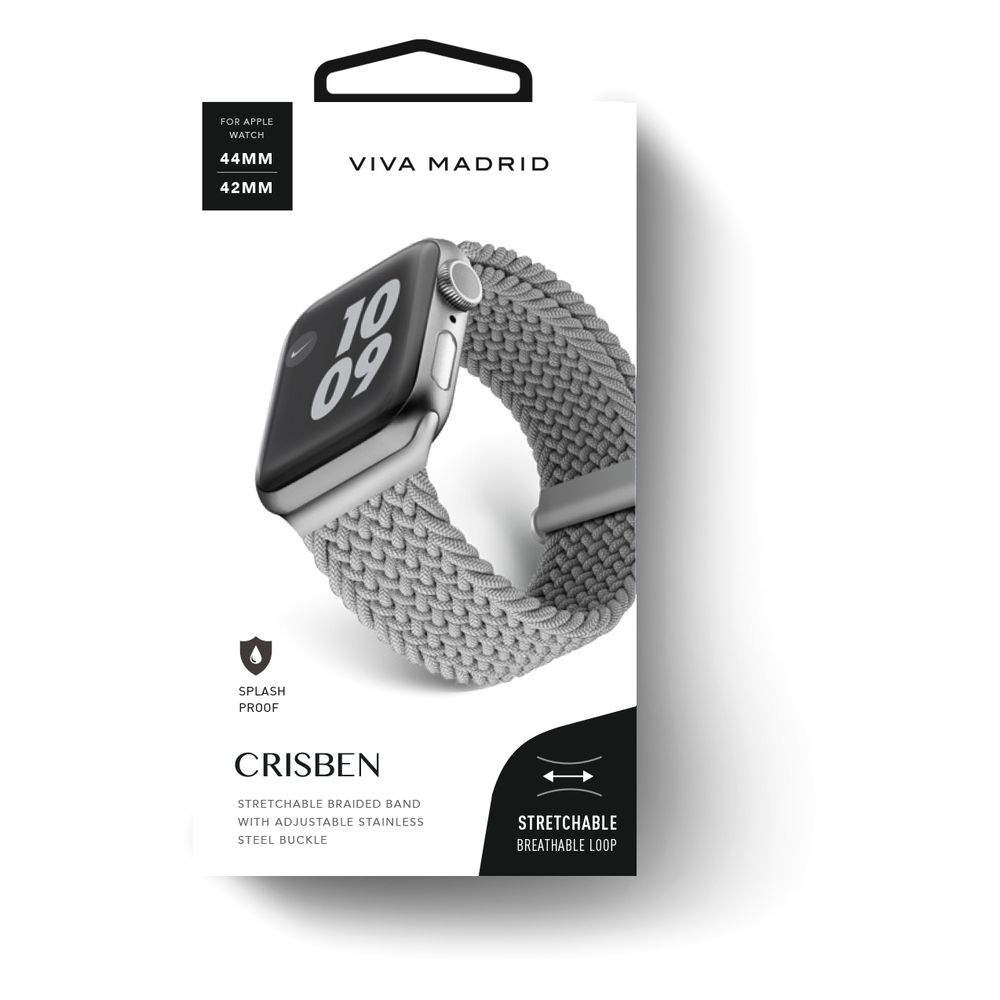 Viva Madrid Apple Watch Strap Crisben Ash 42/44mm