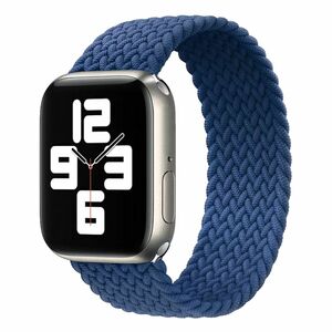 Hyphen Watch Strap - Apple - Braided Watch Band Blue 38-40 mm Medium