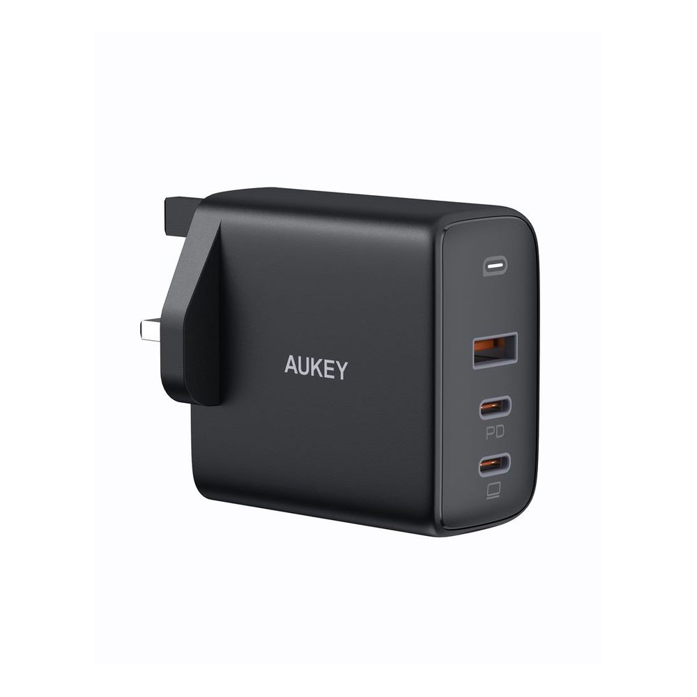 Aukey Omnia Mix 3 Port Wall Charger 90W Black