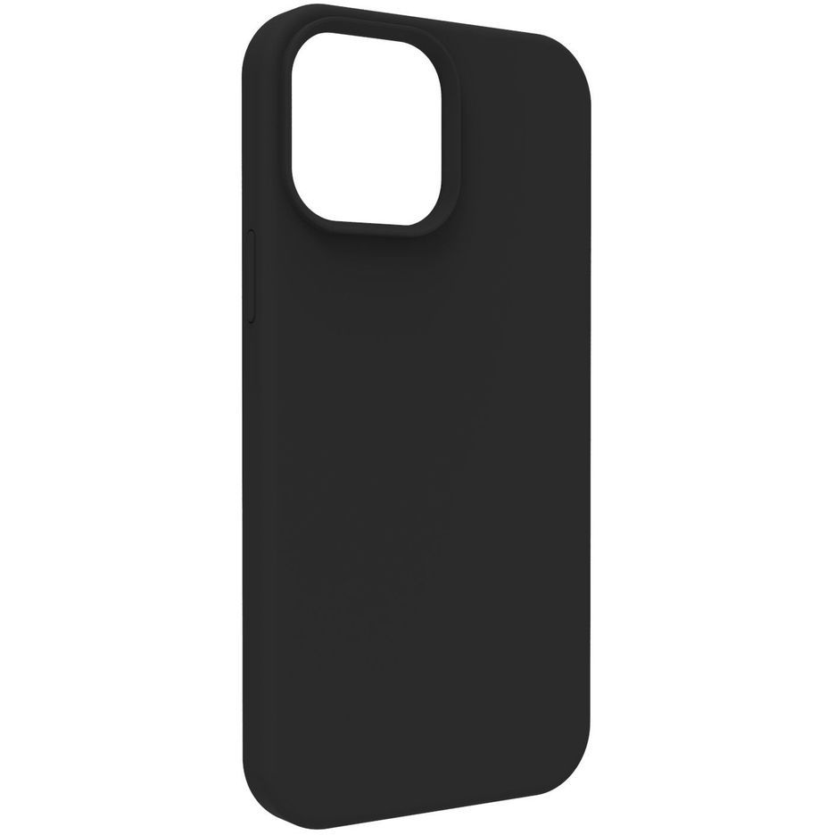 Baykron Silicone Antibacterial Black Color Protective Case for Apple iPhone 13 Pro Max
