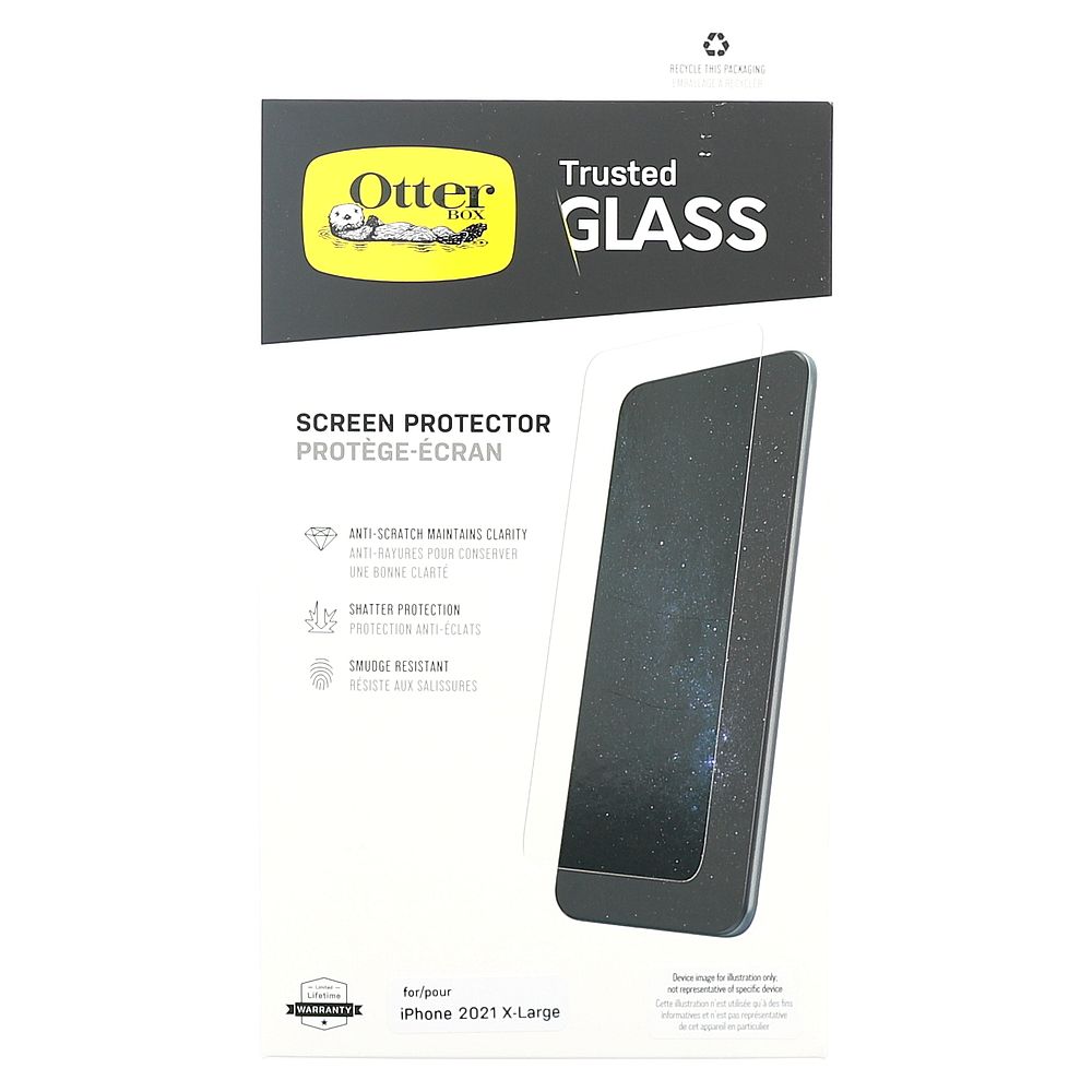 OtterBox Trusted Glass Verboten Clear for iPhone 13 Pro Max
