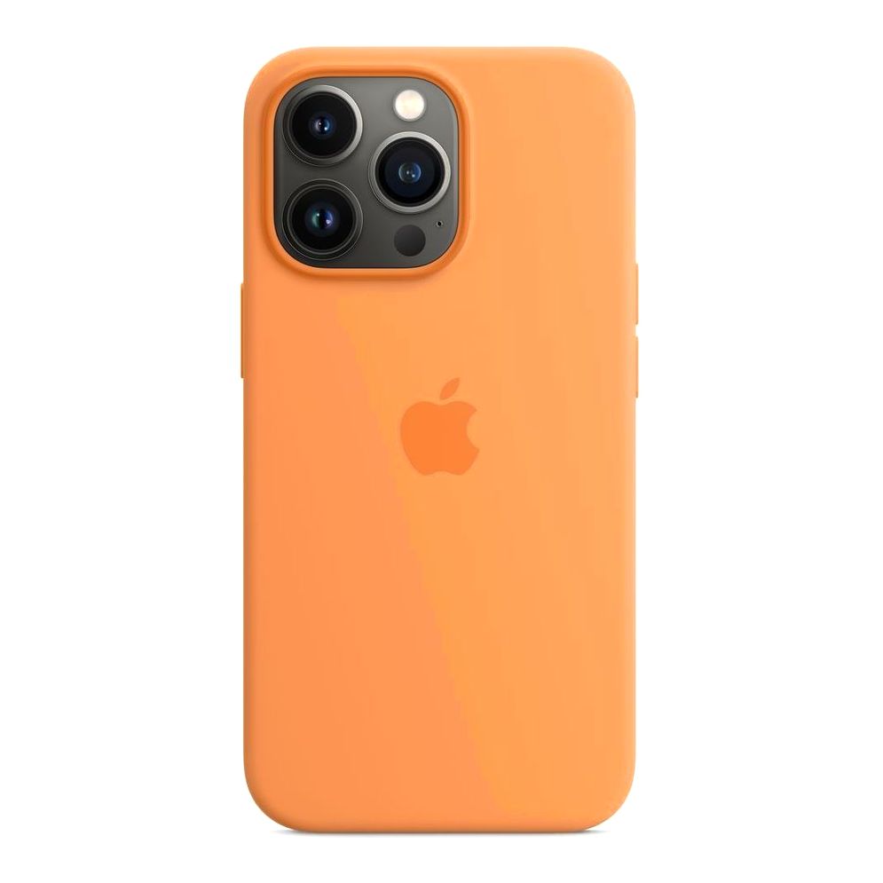 Apple iPhone 13 Pro Silicone Case with MagSafe Marigold