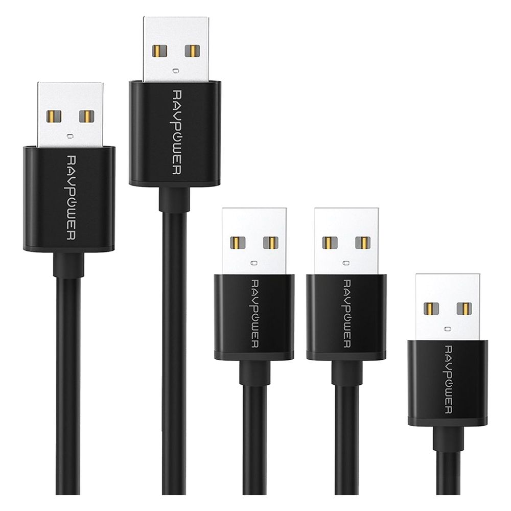Ravpower Rp-Lc04 5-Pack [1Ft 3Ftx2 6Ft 10Ft] Micro USB Cables