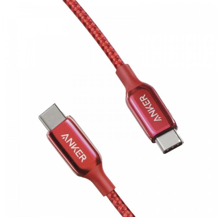 Anker Powerline+ Iii USB-C To USB-C 2.01.8M Red