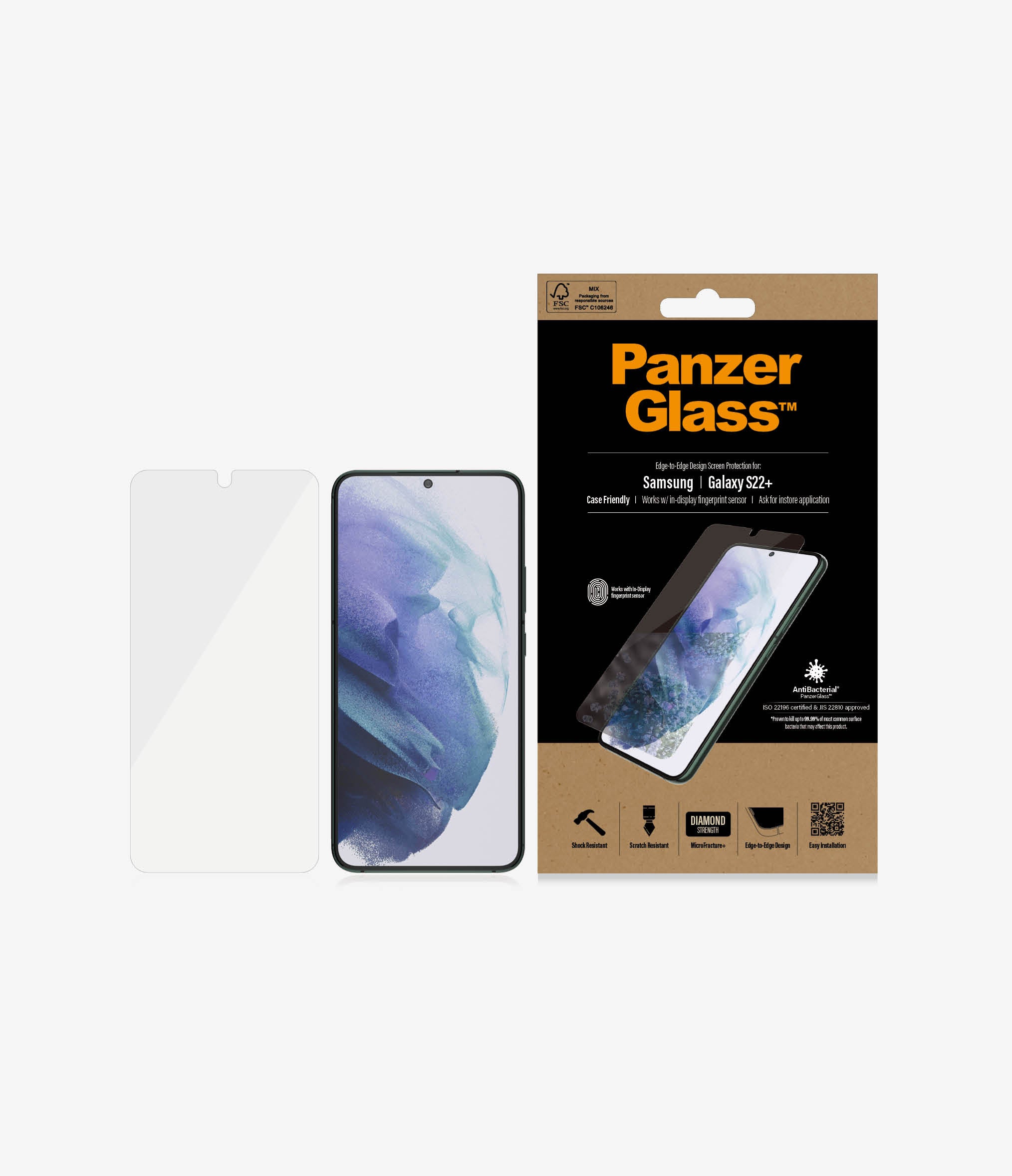 Panzerglass Ultraforce1 Samsung Galaxy S22+ Clear