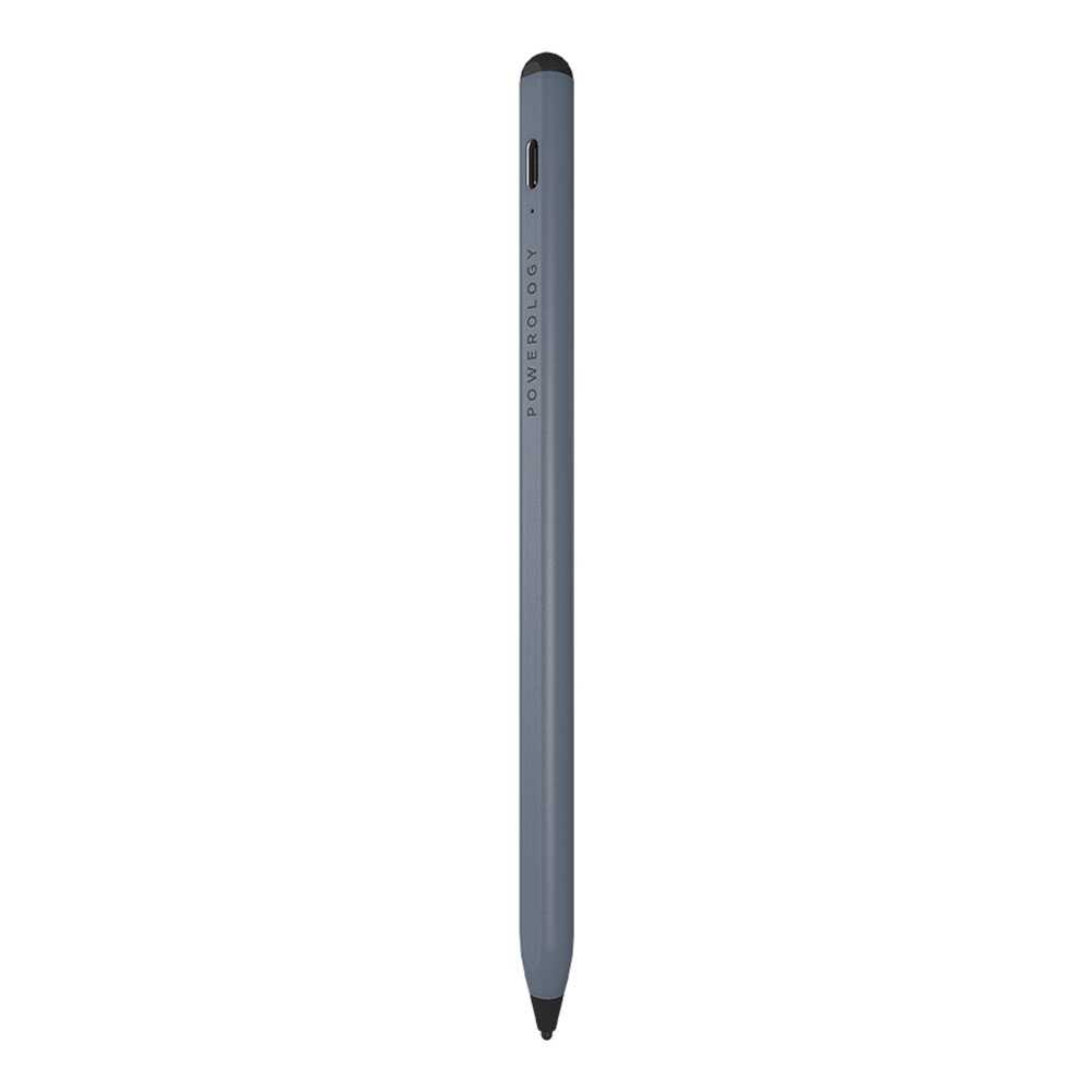 Powerology Universal 2 in 1 Smart Pencil Gray
