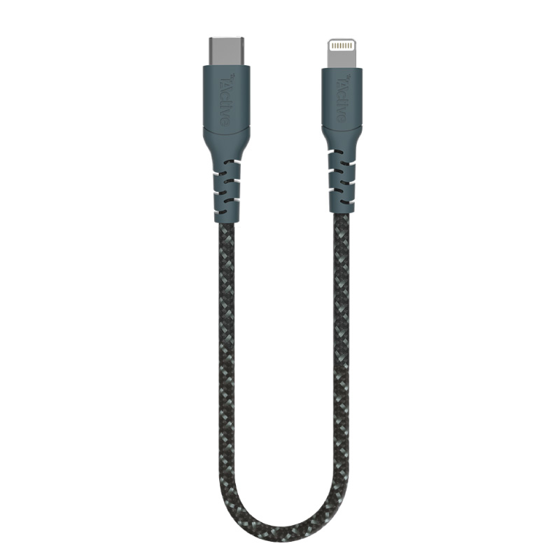 Active Pd - Surge Type-C To Mfi 20Cm Braided Cable