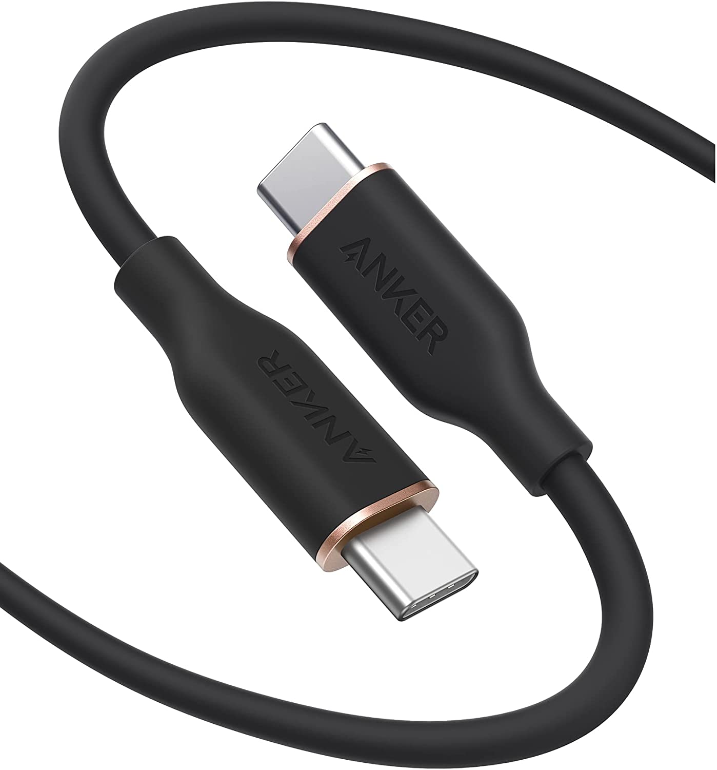 Anker Powerline Iii Flow USB-C To USB-Ccable 100W 0.9M – Black