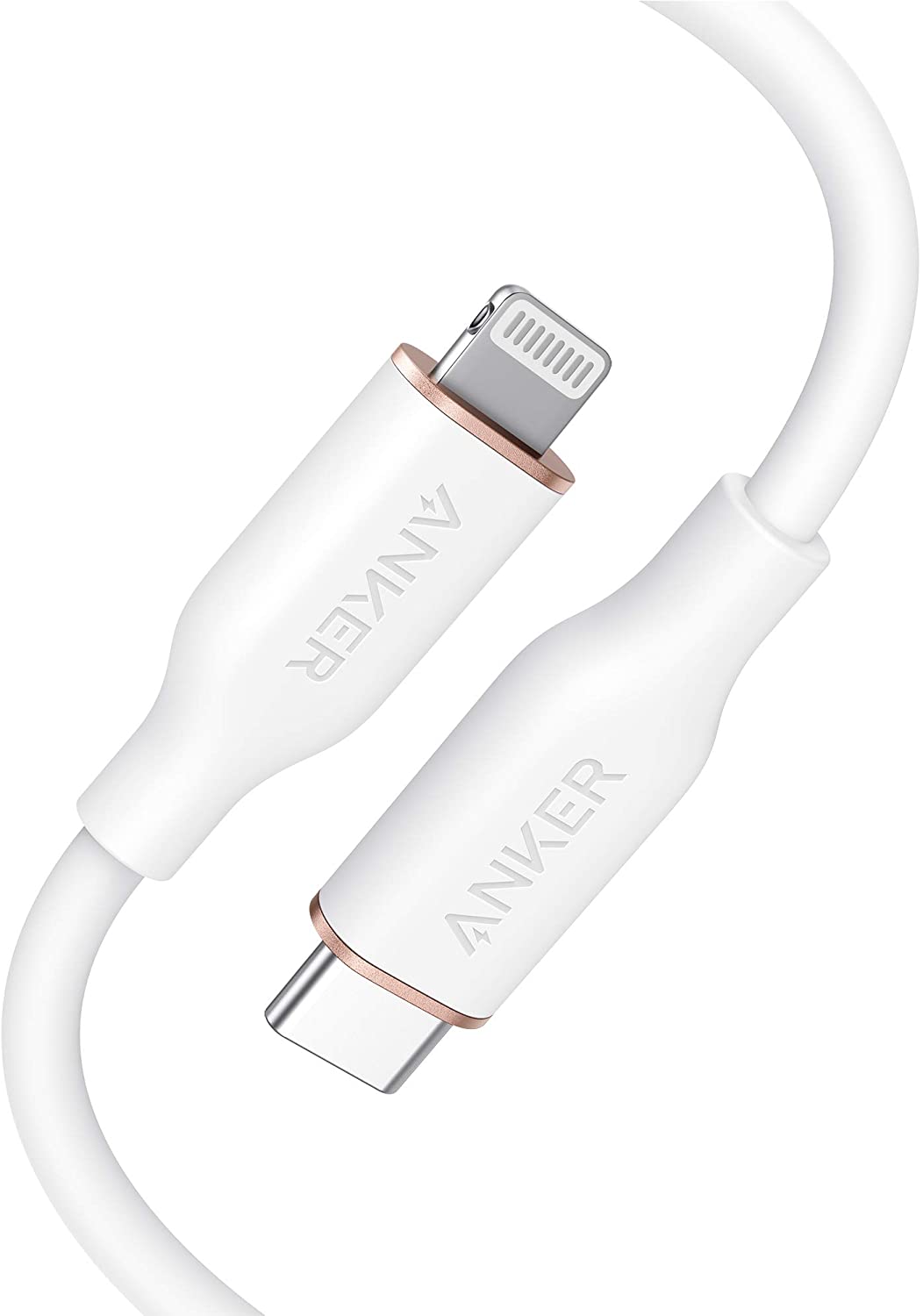 Anker Powerline Iii Flow Usb-C To Lightning Cable 0.9M White