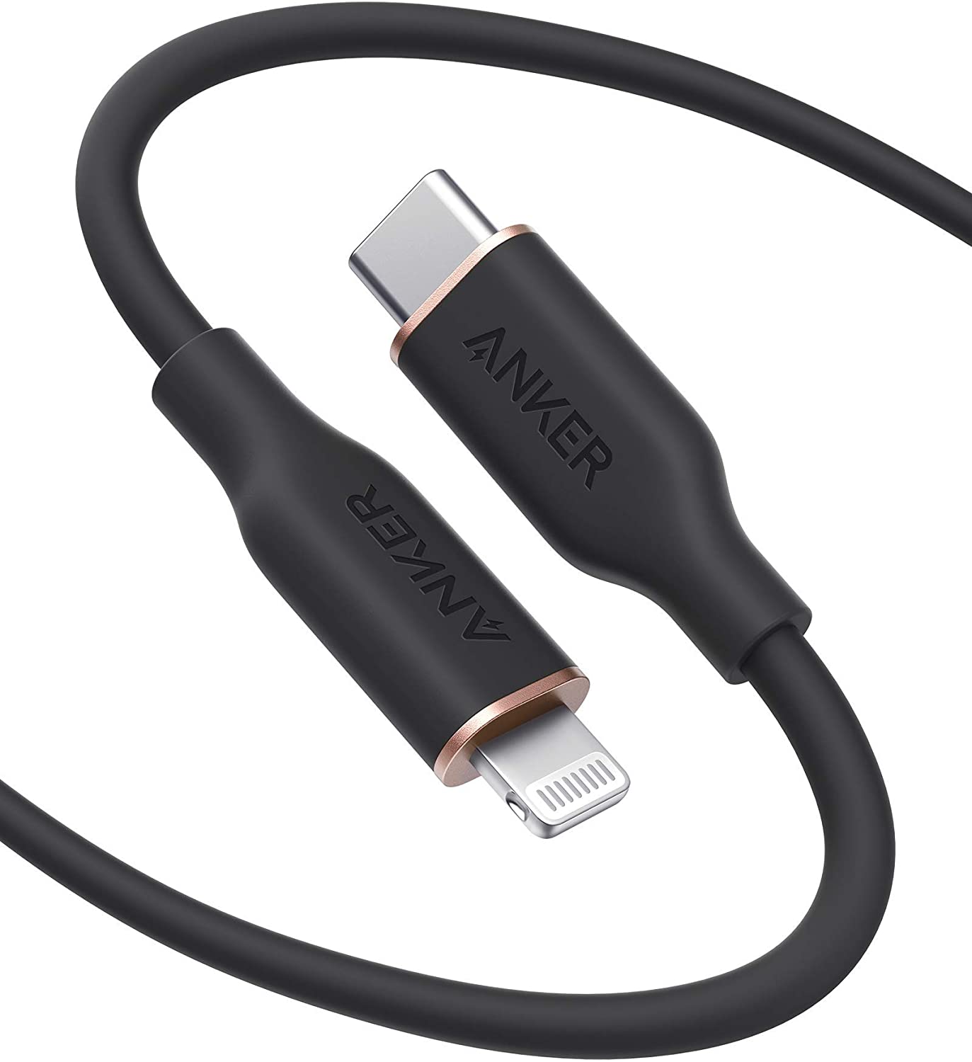 Anker Powerline Iii Flow USB-C To Lightning Cable 1.8M – Black