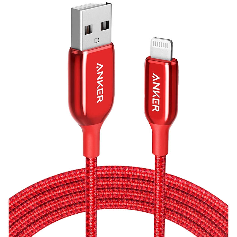 Anker Cable Powerline+ Iii USB To iPhone 1.8M - Red