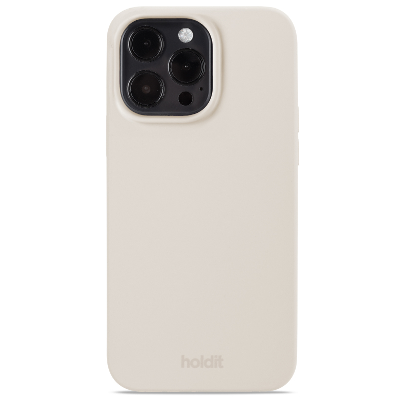 Holdit iPhone 14 Promax Silicone Case Beige