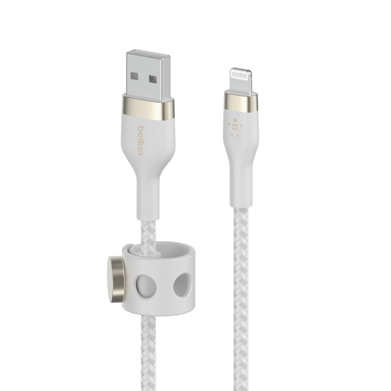Belkin Cable Braided Silicone A To Lightning 3M Wh