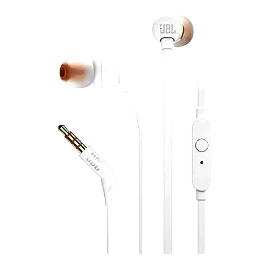 JBL T110 White In Ear Earphones