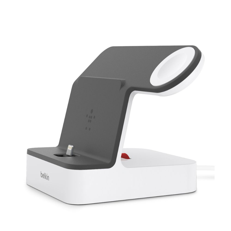 Belkin Valet Charge Dock White For Apple Iphone & Apple Watch