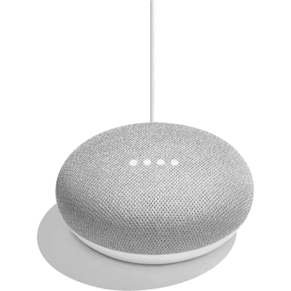 سماعة جوجل هوم ميني الذكية ذات المظهر الطباشيري