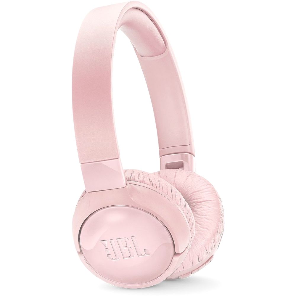 JBL Tune 600 Pink Bluetooth Noise Cancelling On Ear Headphones