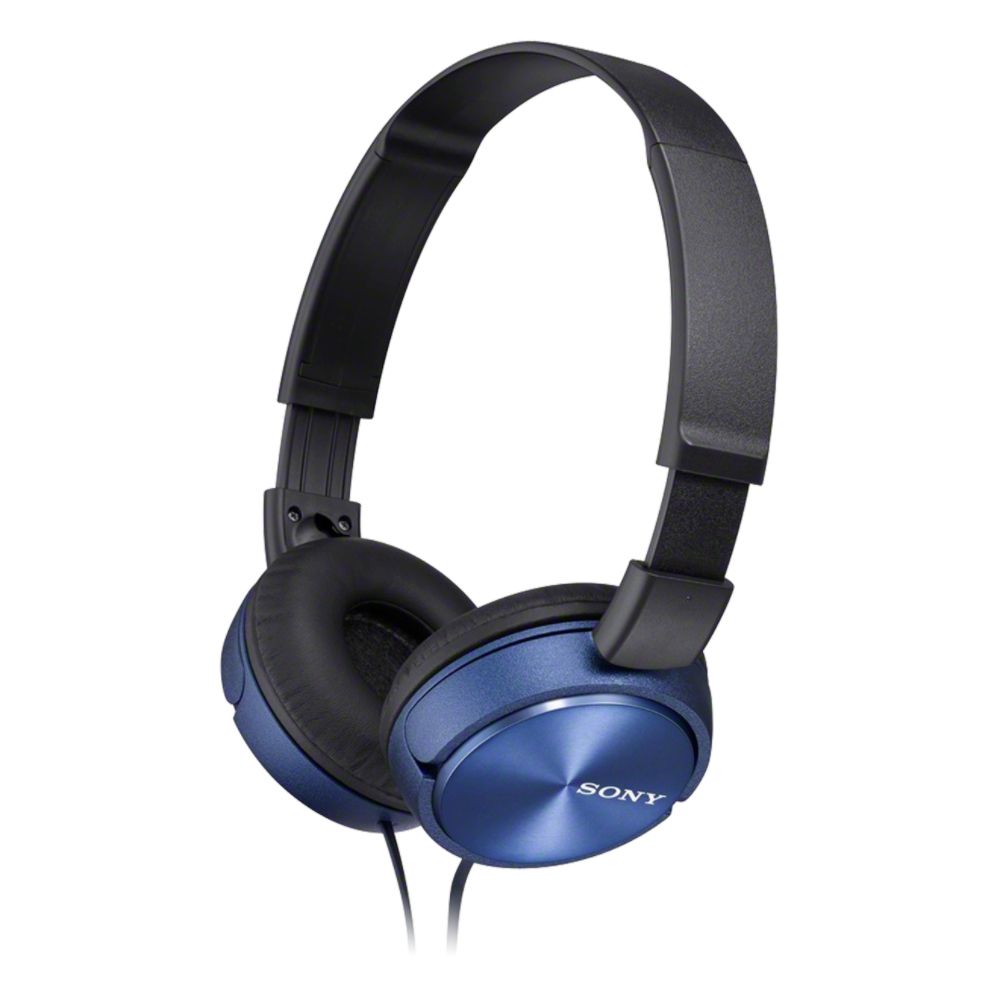سماعات أون إير Mdr-Zx310 من سوني، باللون الأزرق