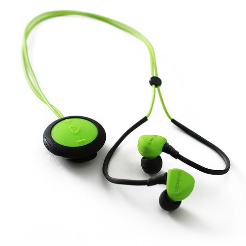 Boompods Sportpods Race Mobile Headset Binaural Ear-Hook,In-Ear Green