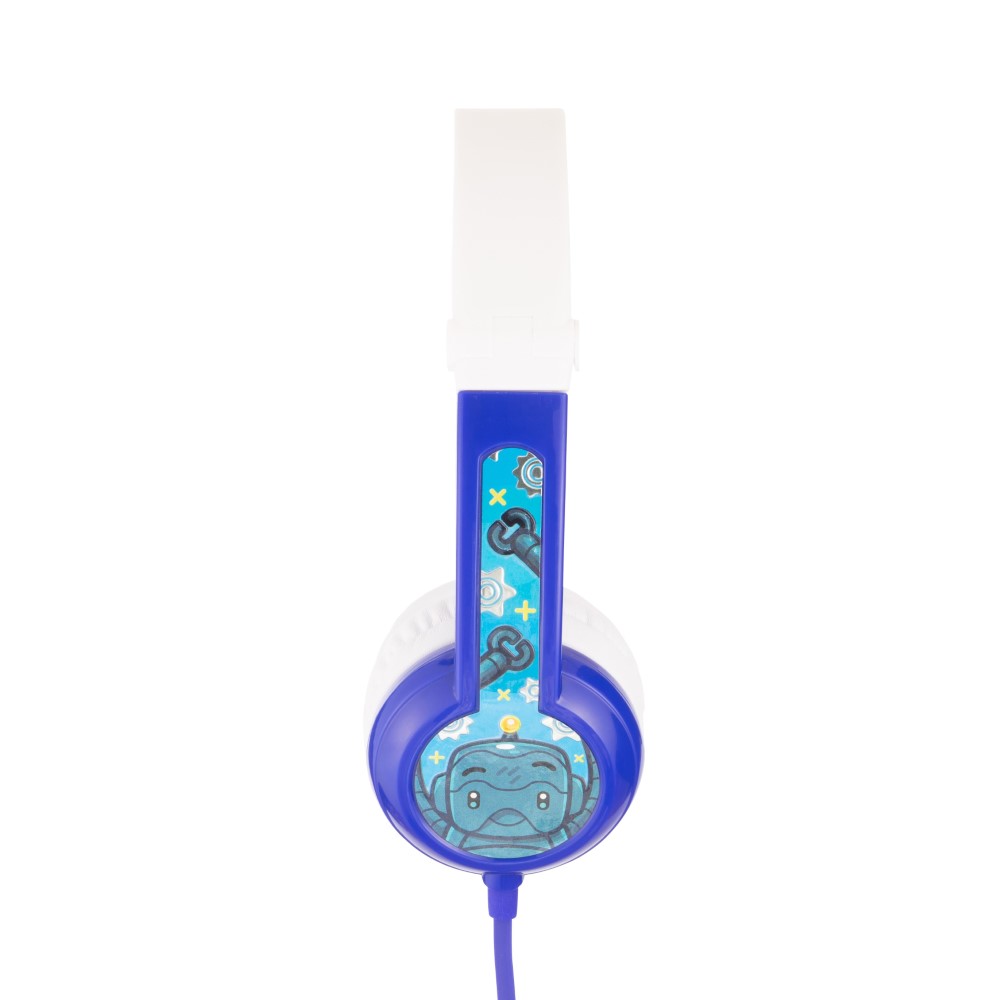 Buddyphones Connect On Ear Wired Headphones Blue