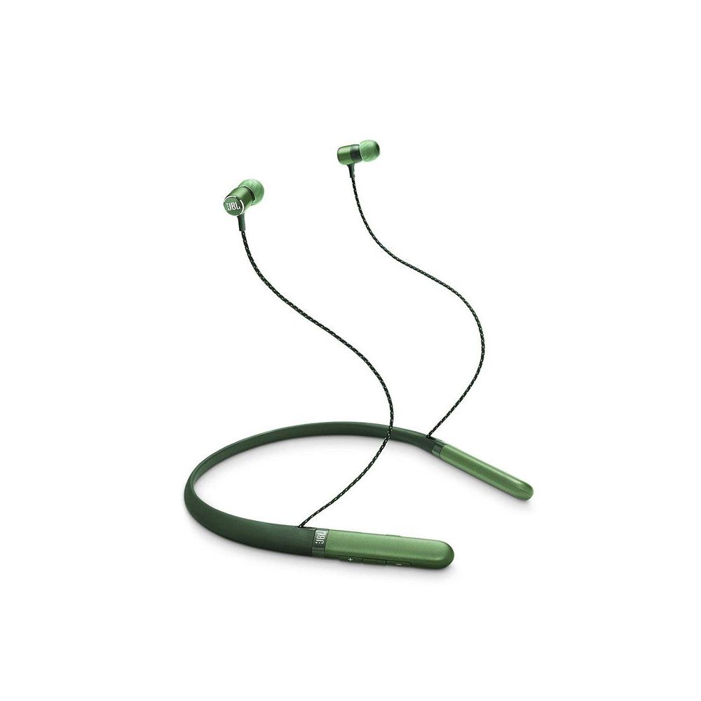 جي بي ال سماعة رأس لايف 200 من مع البلوتوث لداخل الأذنين مع طوق الرقبة باللون الأخضر