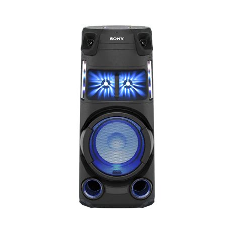 High Power Home Audio System with Partylights