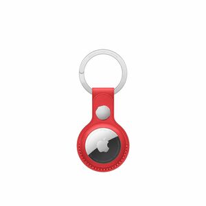 Apple AirTag Leather Key Ring (Product) Red