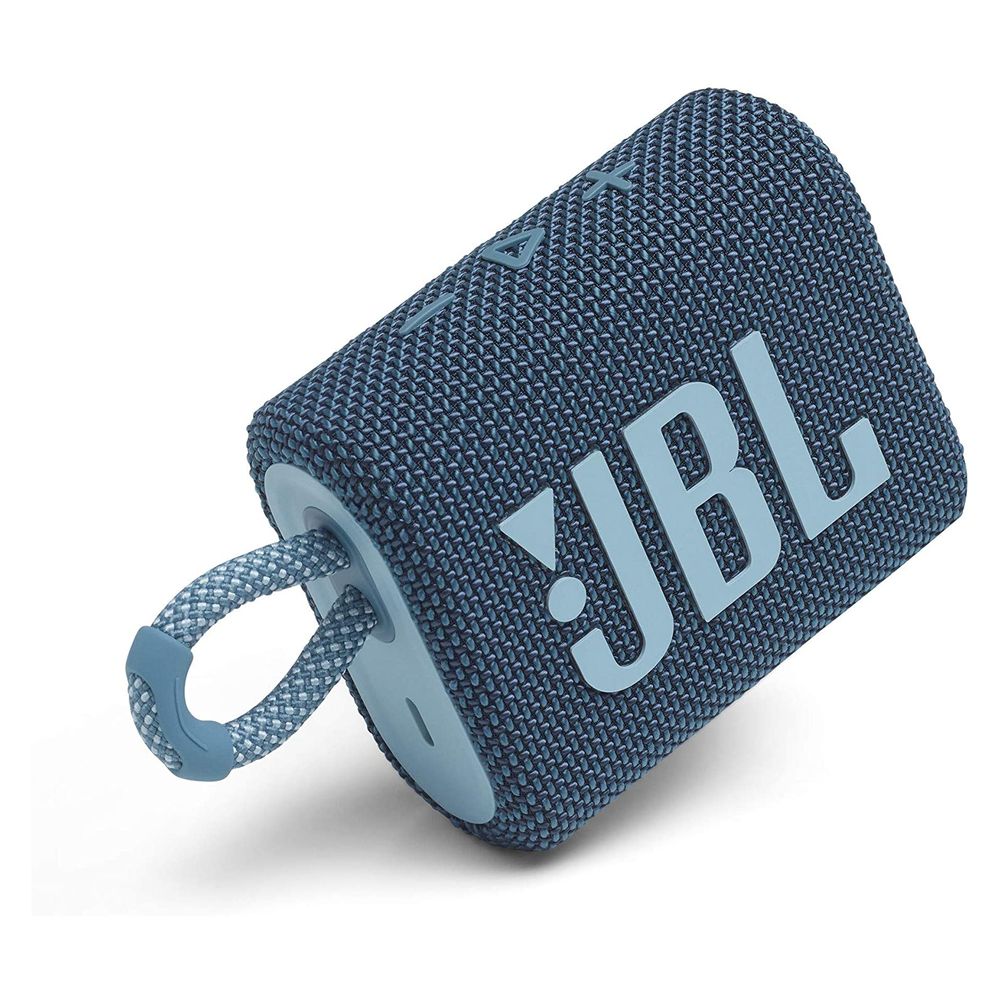 JBL Go3 Portable Bluetooth Speaker Blue