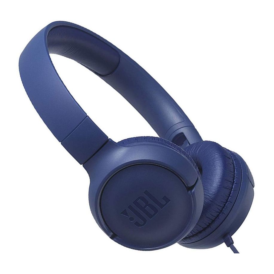JBL Tune 500 On Ear Headphones Blue