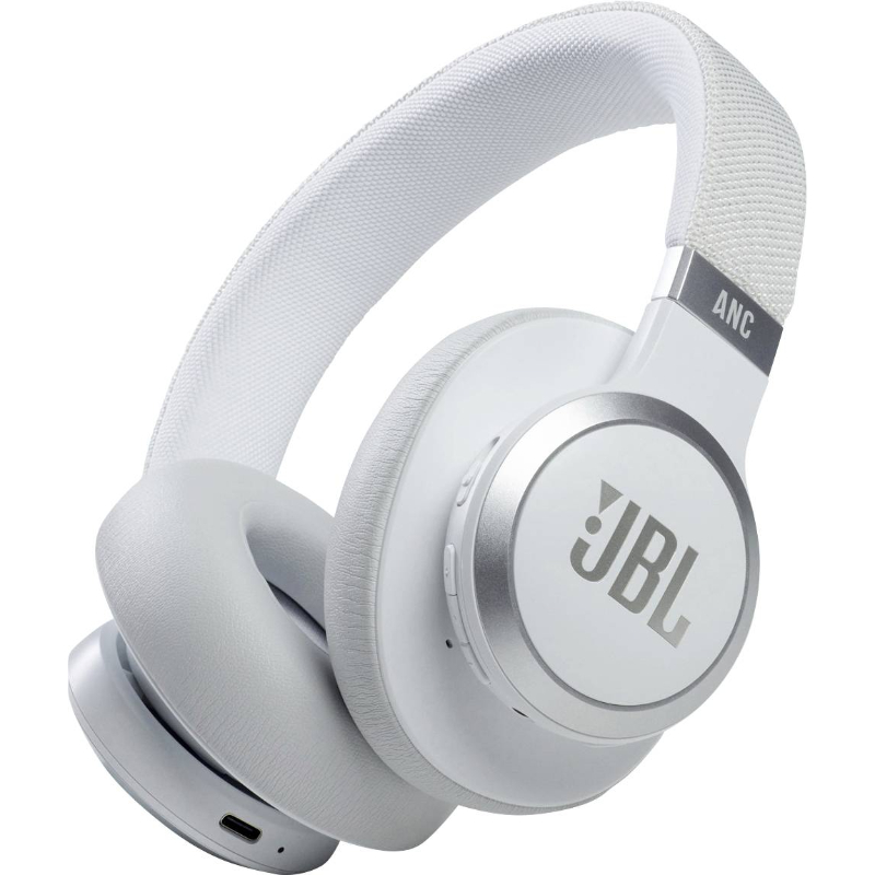 JBL Live 660 Noise Cancelling Headphones White