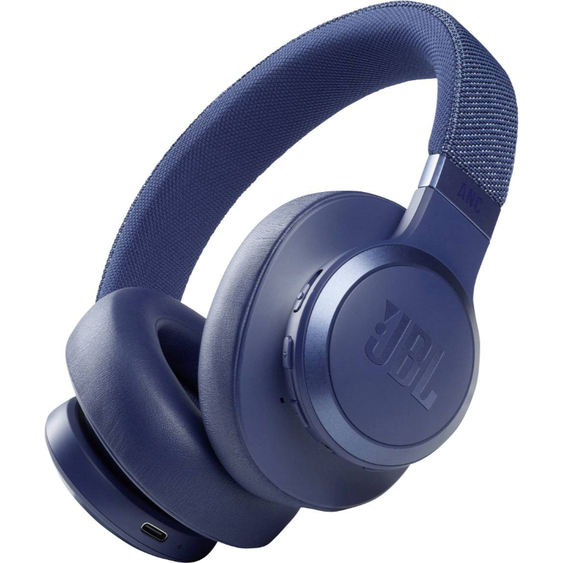 JBL Live 660 Noise Cancelling Headphones Blue