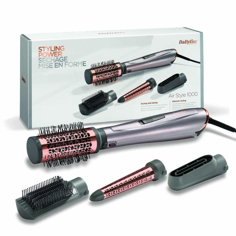 Babyliss Air Style 1000 Hair Airstyler With Paddle Brush
