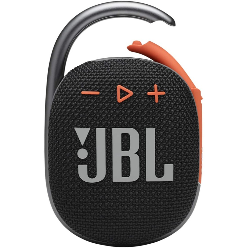 JBL Clip 4 Portable Bt Speaker Black Orange