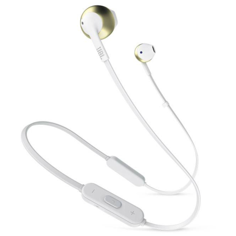 Jbl Tune 205Bt Champagne Gold Earbuds Headphones