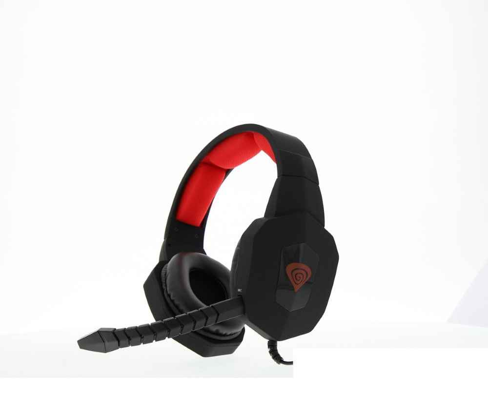 سماعة رأس للأذنين ناتك H59 لون أسود/ أحمر من جنيسيس