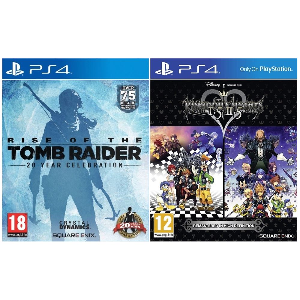 Kingdom Hearts Hd/Rise Of The Tomb Raider (Bundle) - Ps4