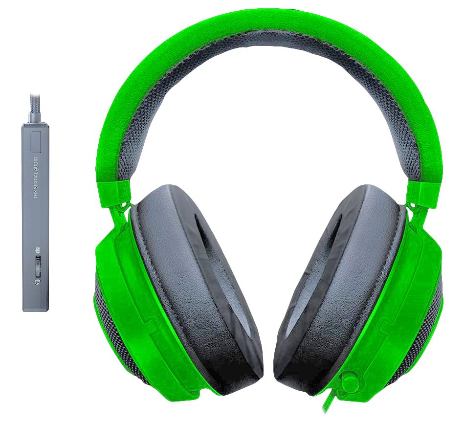 سماعة رأس للأذنين إصدار رازر كراكين تورنامنت اللون: أخضر