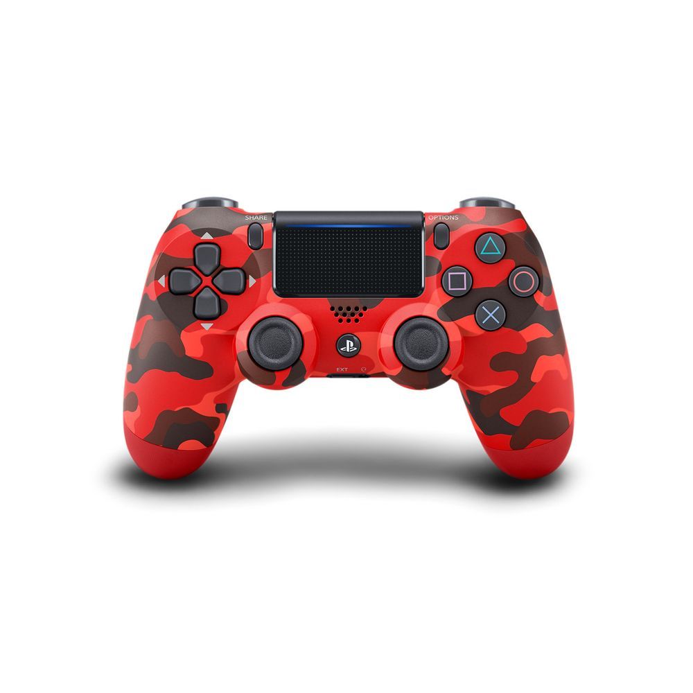 PS4 Ds4 Red Camouflage