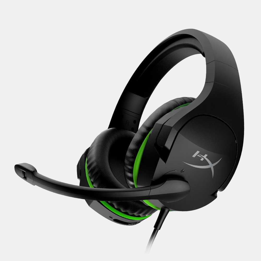 HyperX Cloudx Stinger Headset Head-Band Black Green